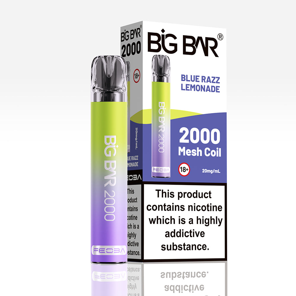 Feoba Big Bar 2000 Blue Razz Lemonade