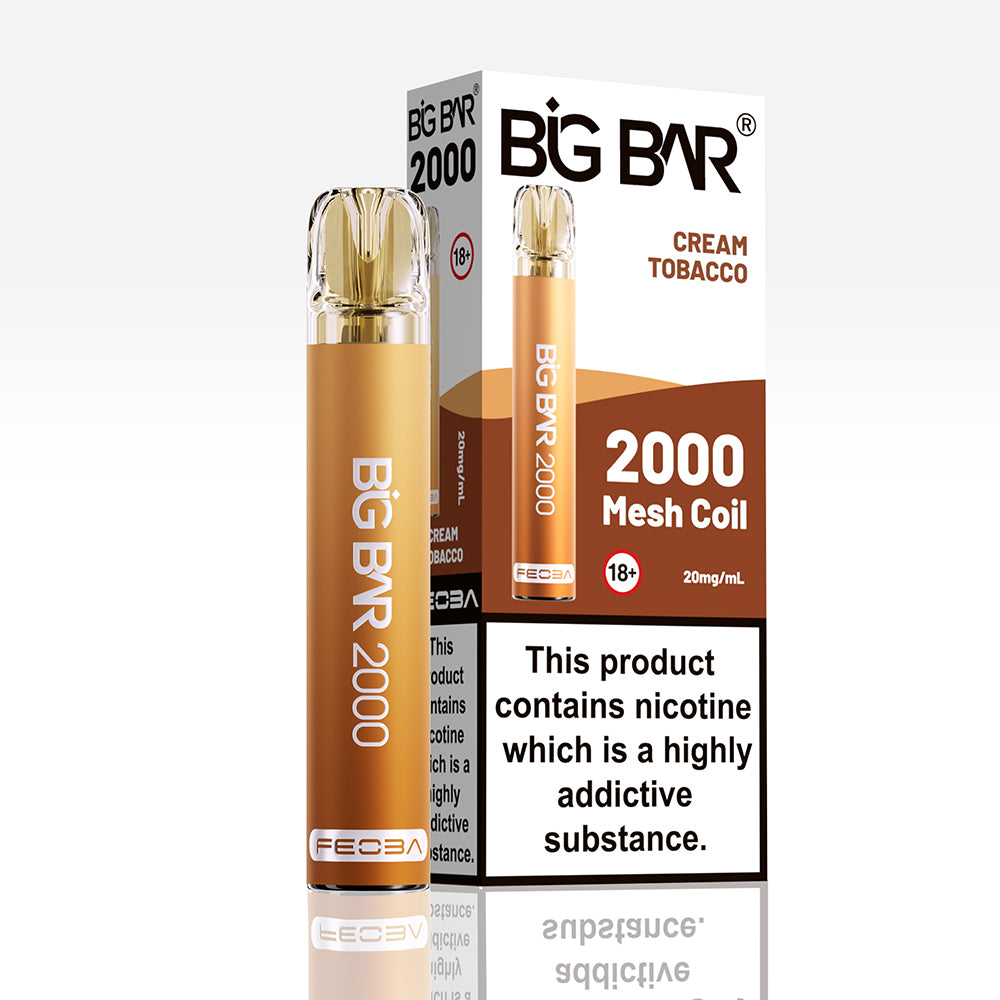 Feoba Big Bar 2000 Cream Tobacco