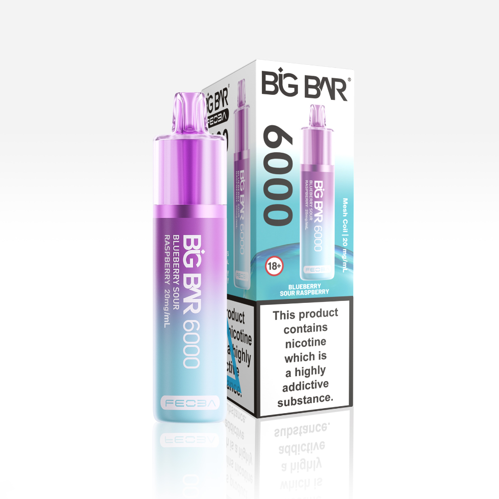 Feoba Big Bar 6000 Blueberry Sour Raspberry