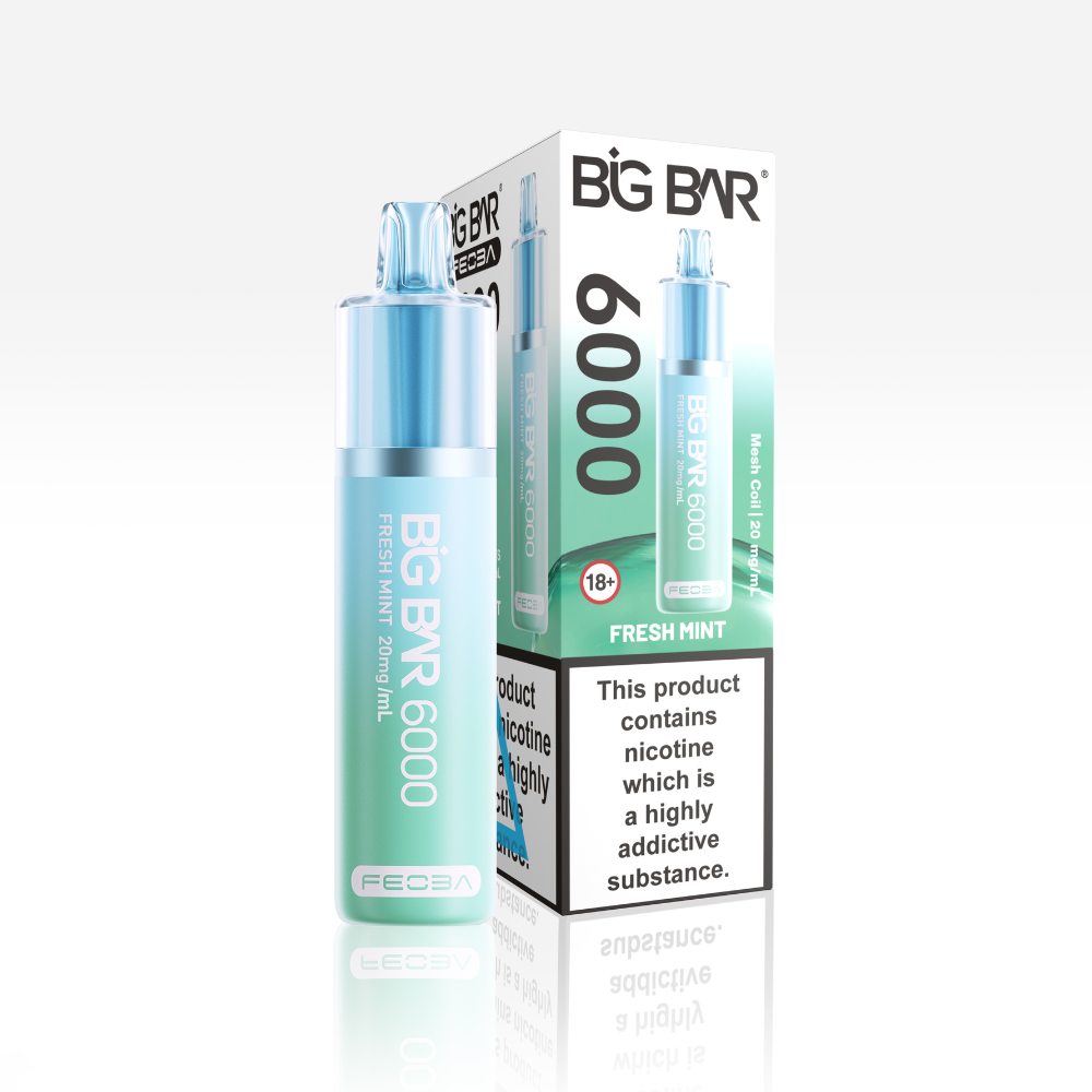 Feoba Big Bar 6000 Fresh Mint