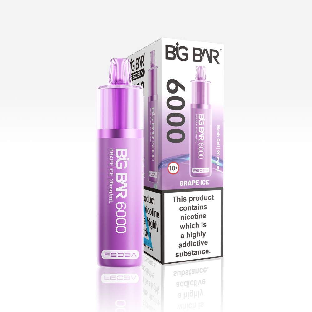 Feoba Big Bar 6000 Grape Ice