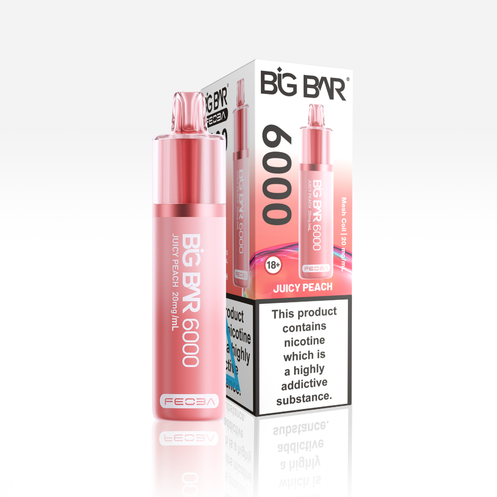 Feoba Big Bar 6000 Juicy Peach