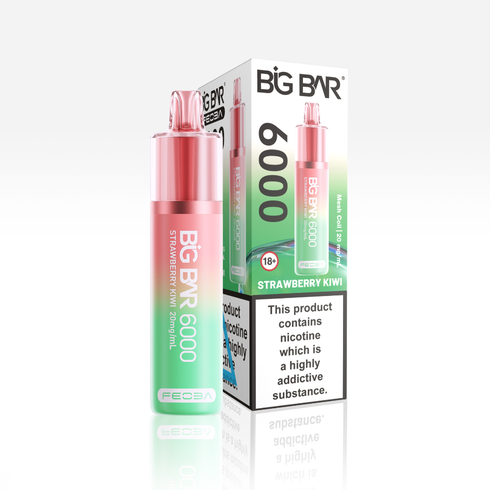 Feoba Big Bar 6000 Strawberry Kiwi