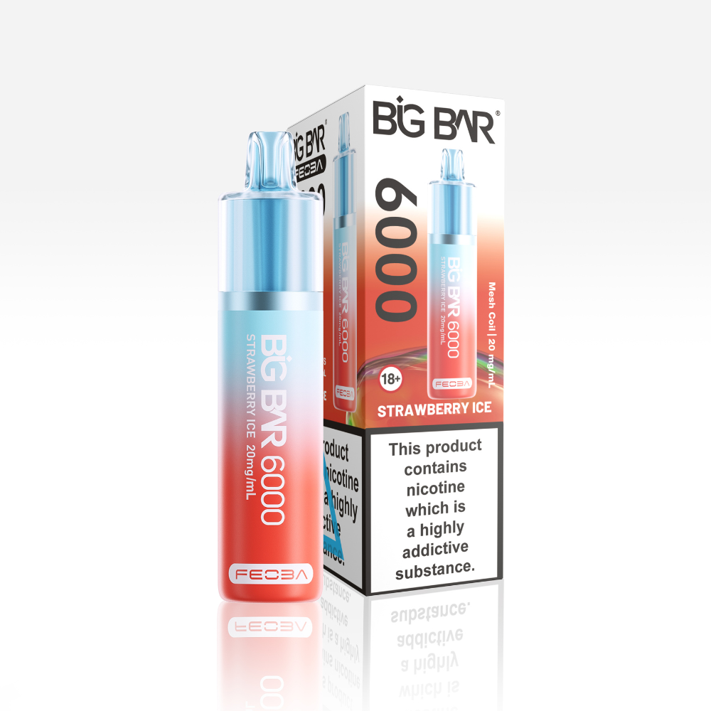 Feoba Big Bar 6000 Strawberry Ice