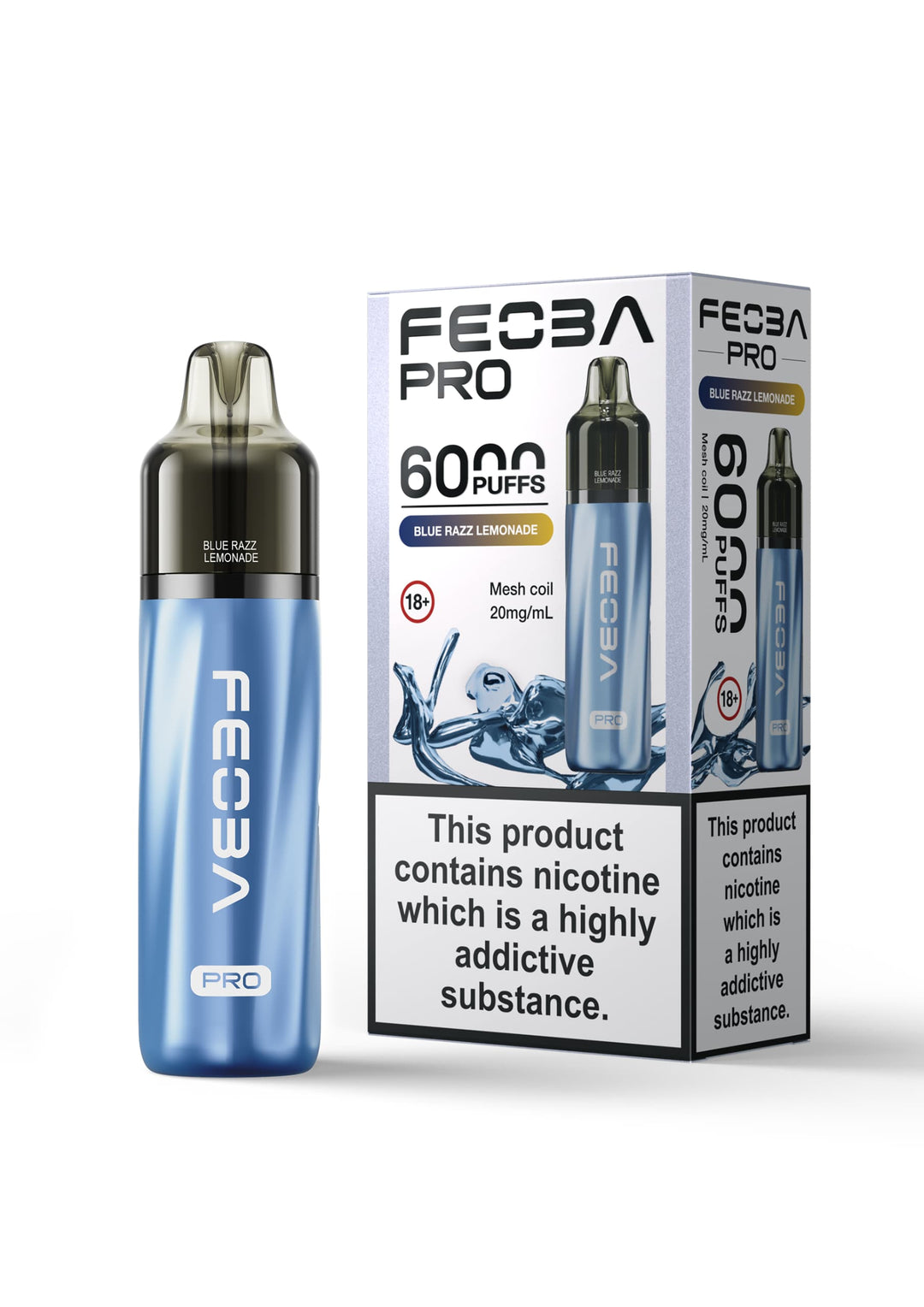 Feoba Pro 6000 Blue Razz Lemonade