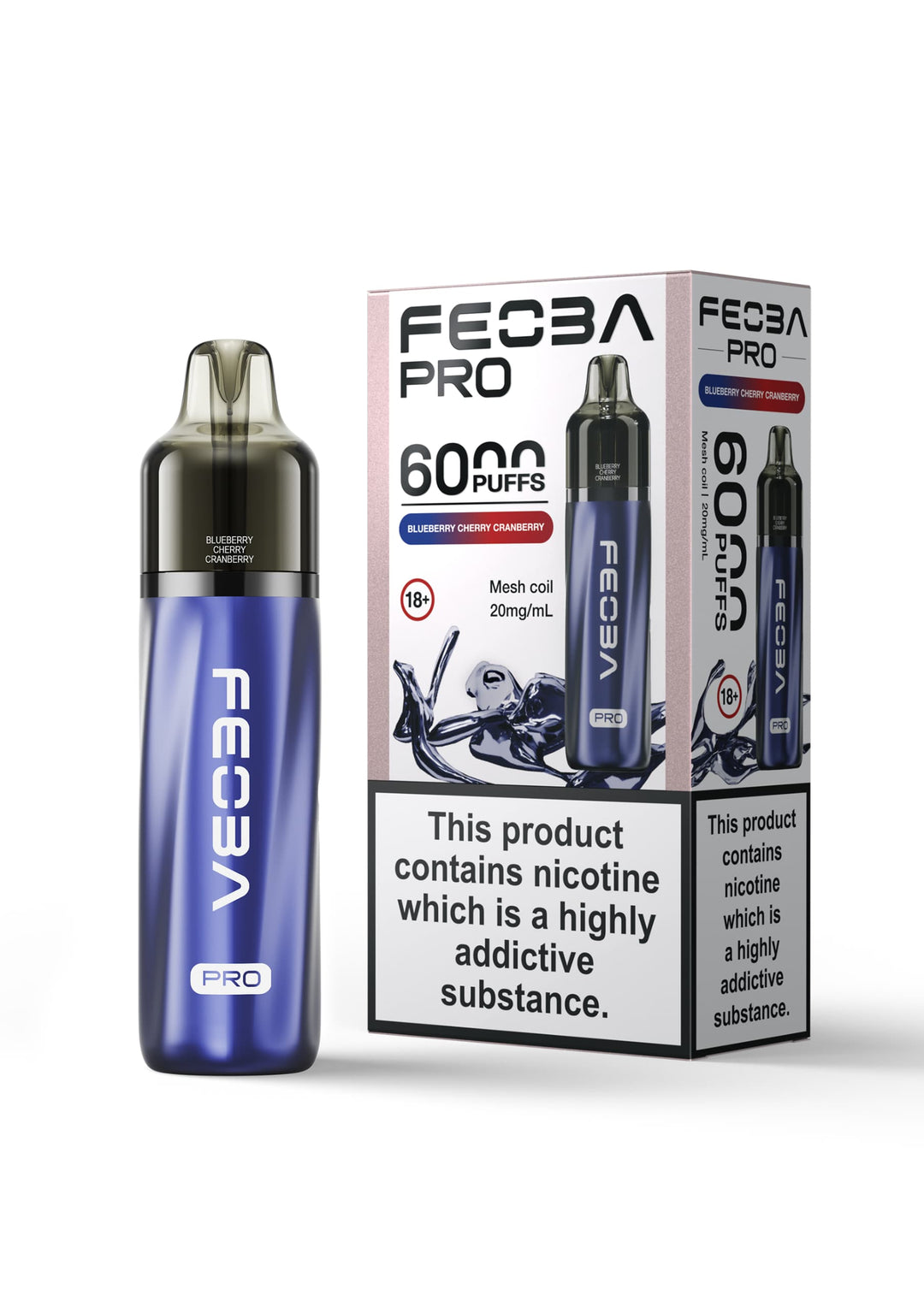 Feoba Pro 6000 Blueberry Cherry Cranberry