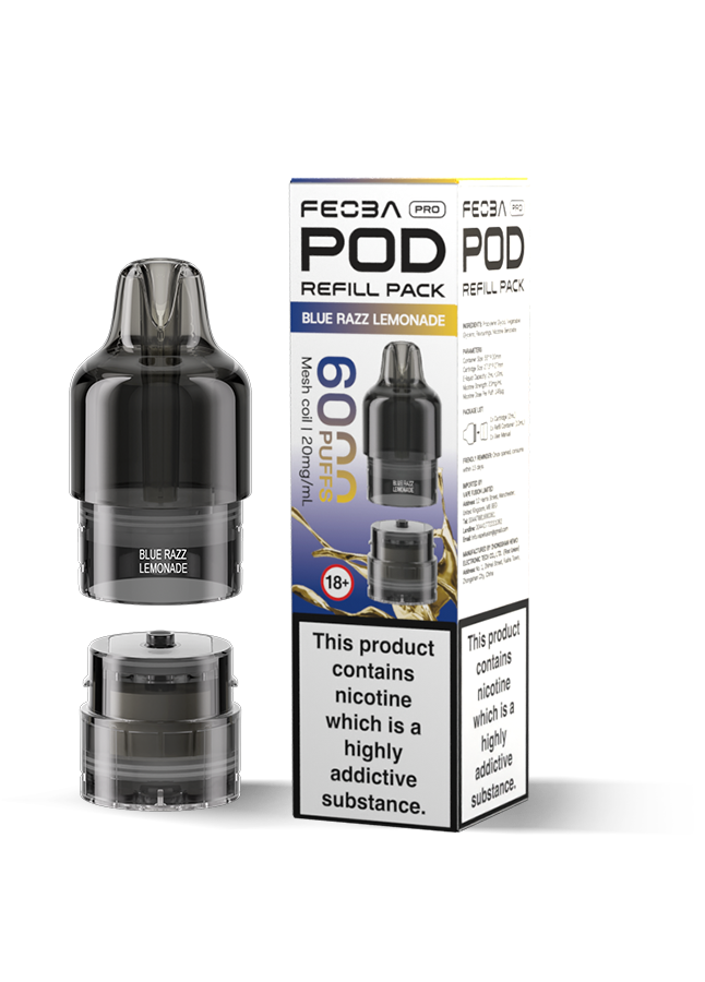Feoba Pro 6000 Pod Blue Razz Lemonade