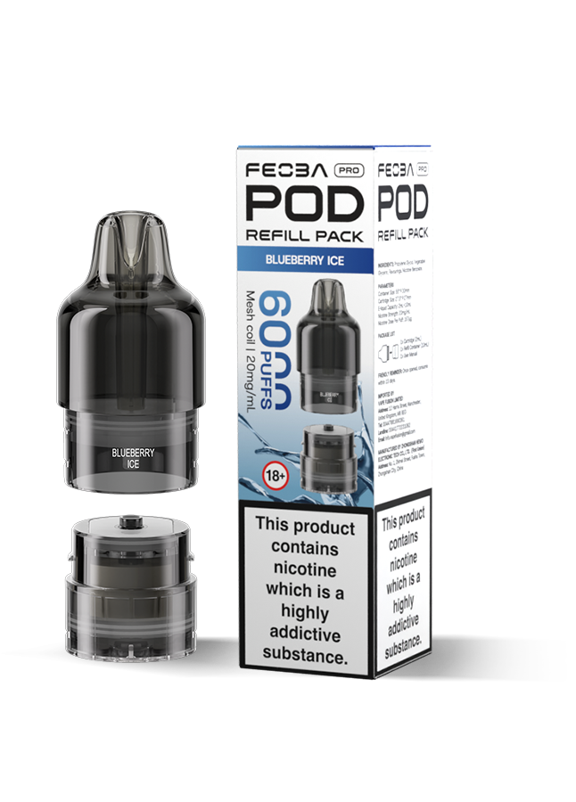 Feoba Pro 6000 Pod Blueberry Ice
