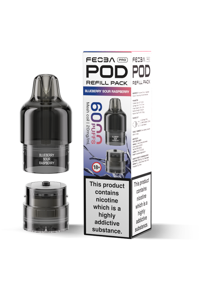 Feoba Pro 6000 Pod Blueberry Sour Raspberry