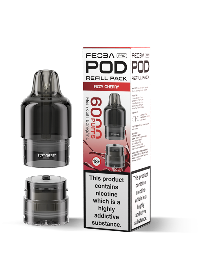 Feoba Pro 6000 Pod Fizzy Cherry
