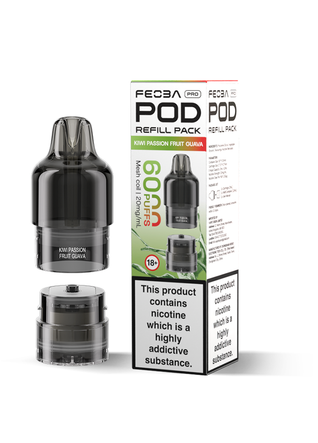 Feoba Pro 6000 Pod Kiwi Passion Fruit Guava