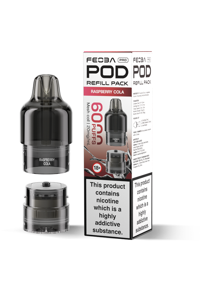 Feoba Pro 6000 Pod Raspberry Cola