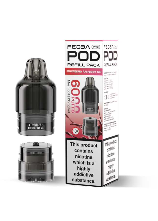 Feoba Pro 6000 Pod Strawberry Raspberry Ice
