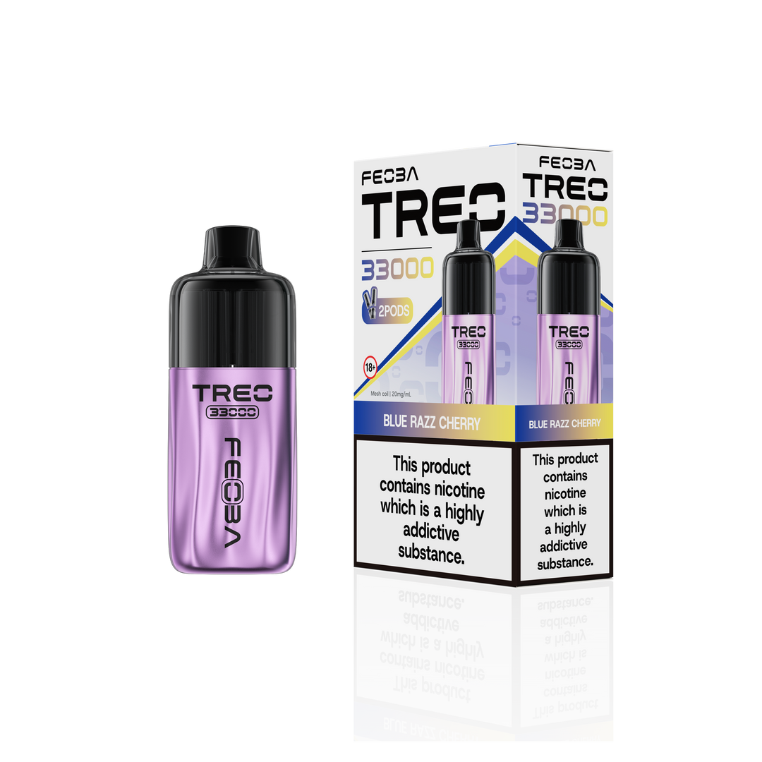 Feoba Treo 33000 Blue Razz Cherry