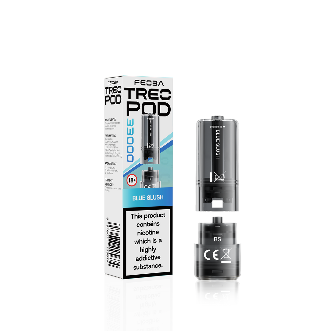 Feoba Treo 33000 Pod Blue Slush