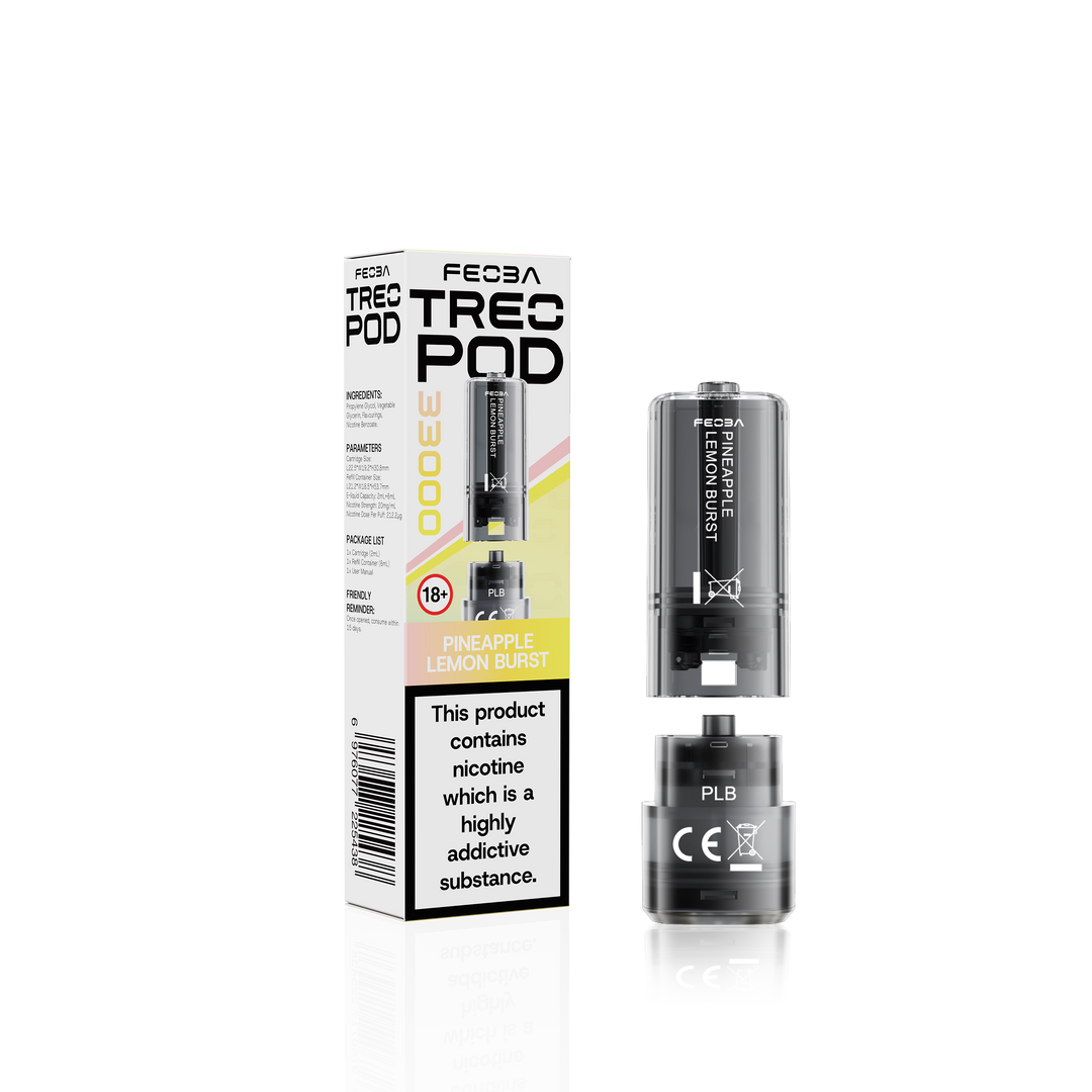 Feoba Treo 33000 Pod Pineapple Lemon Burst