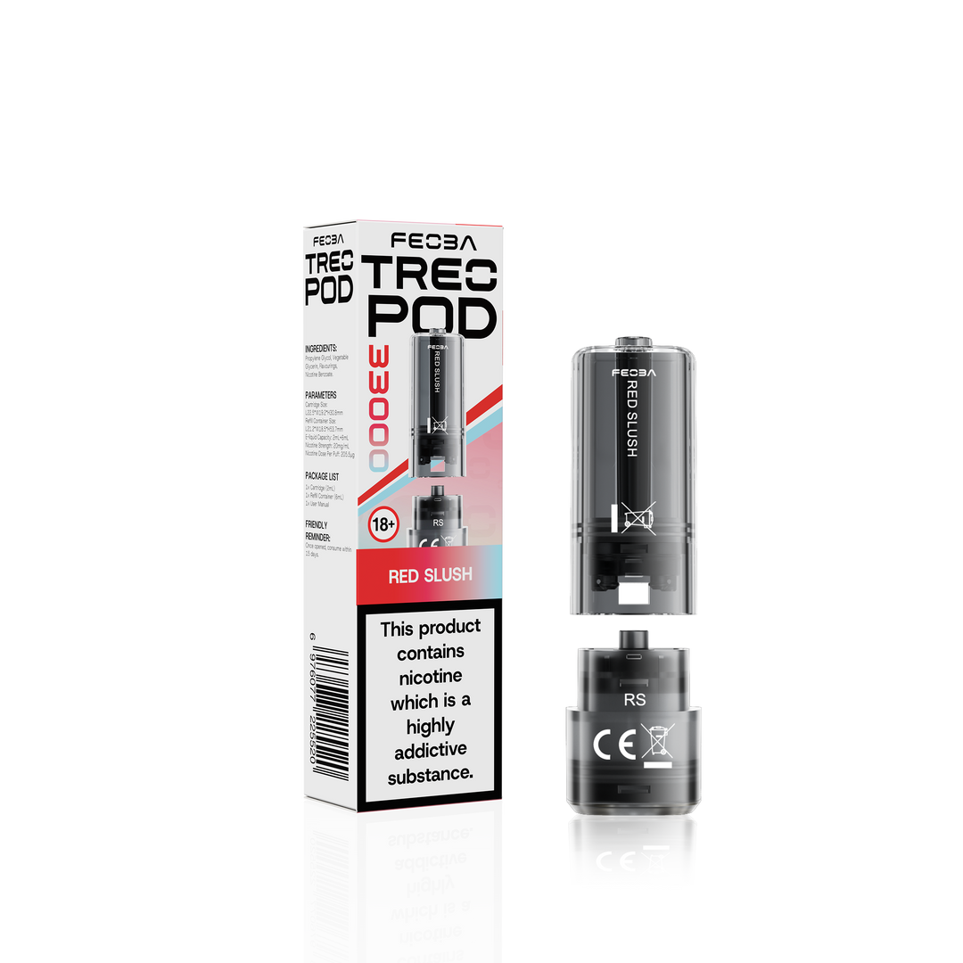 Feoba Treo 33000 Pod Red Slush