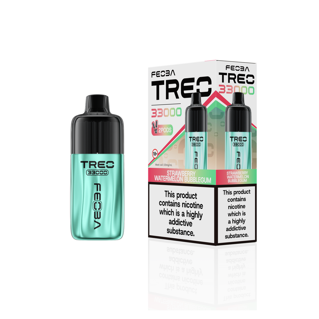Feoba Treo 33000 Strawberry Watermelon Bubblegum